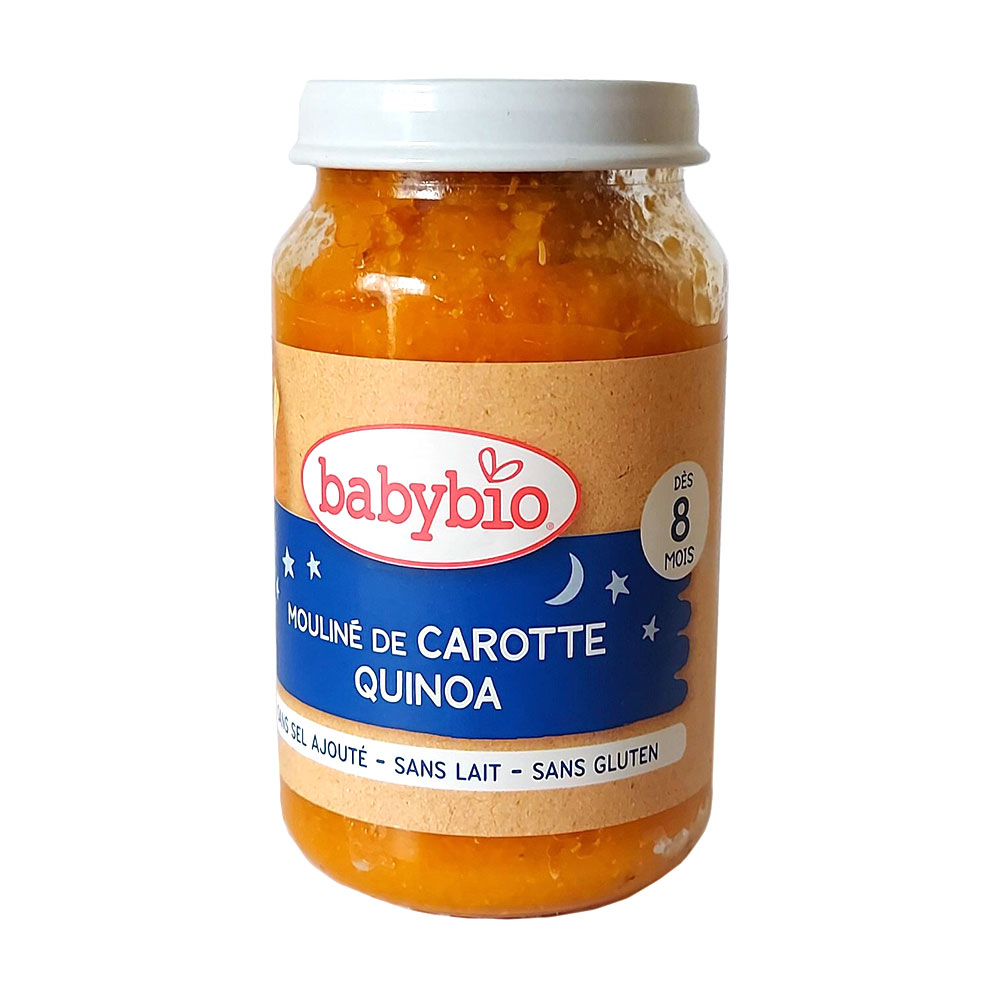 Органічне пюре Babybio з овочей та кіноа, 200 г