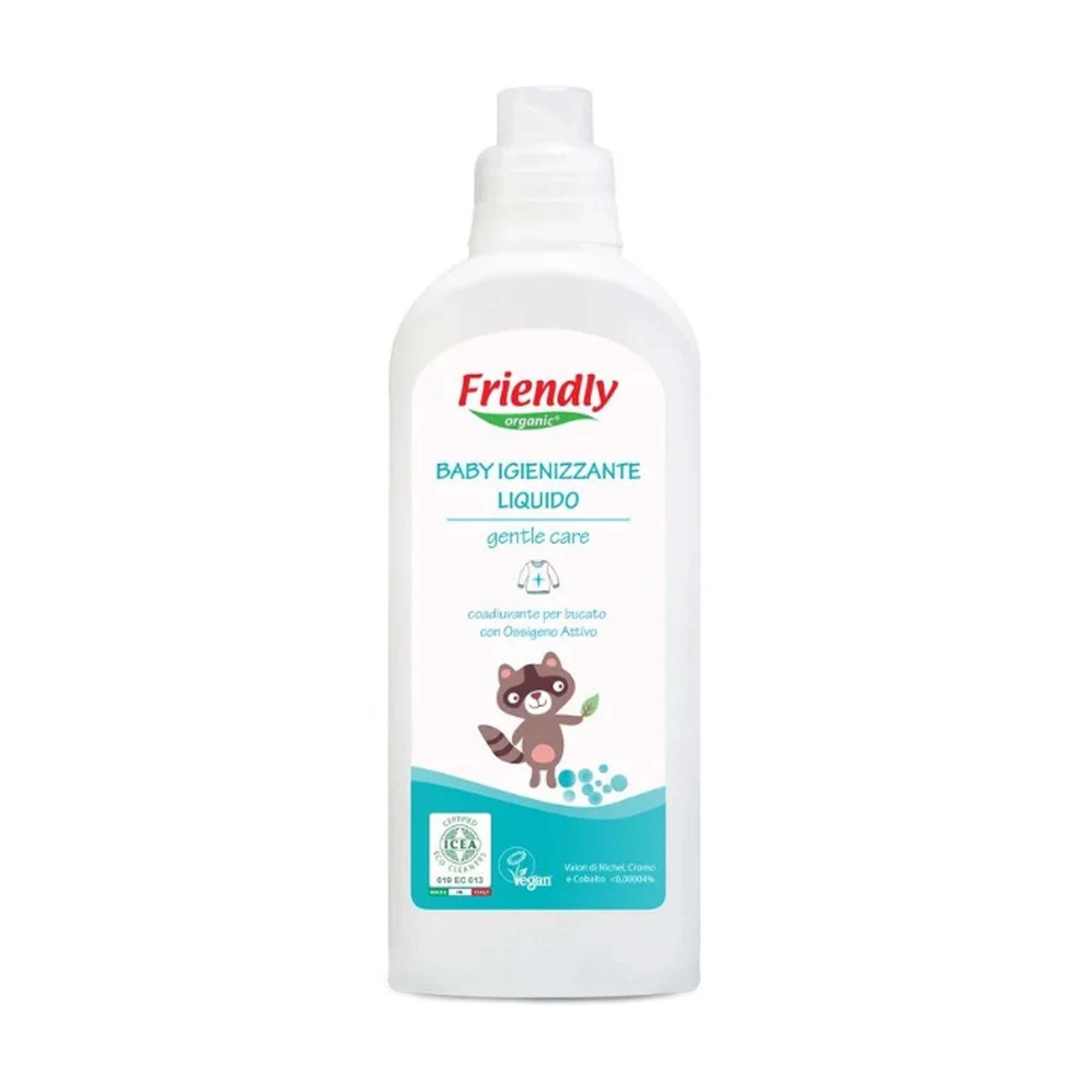 Органічний дезінфектор для прання дитячої білизни Friendly Organic Baby Igienizzante Liquido, 1 л