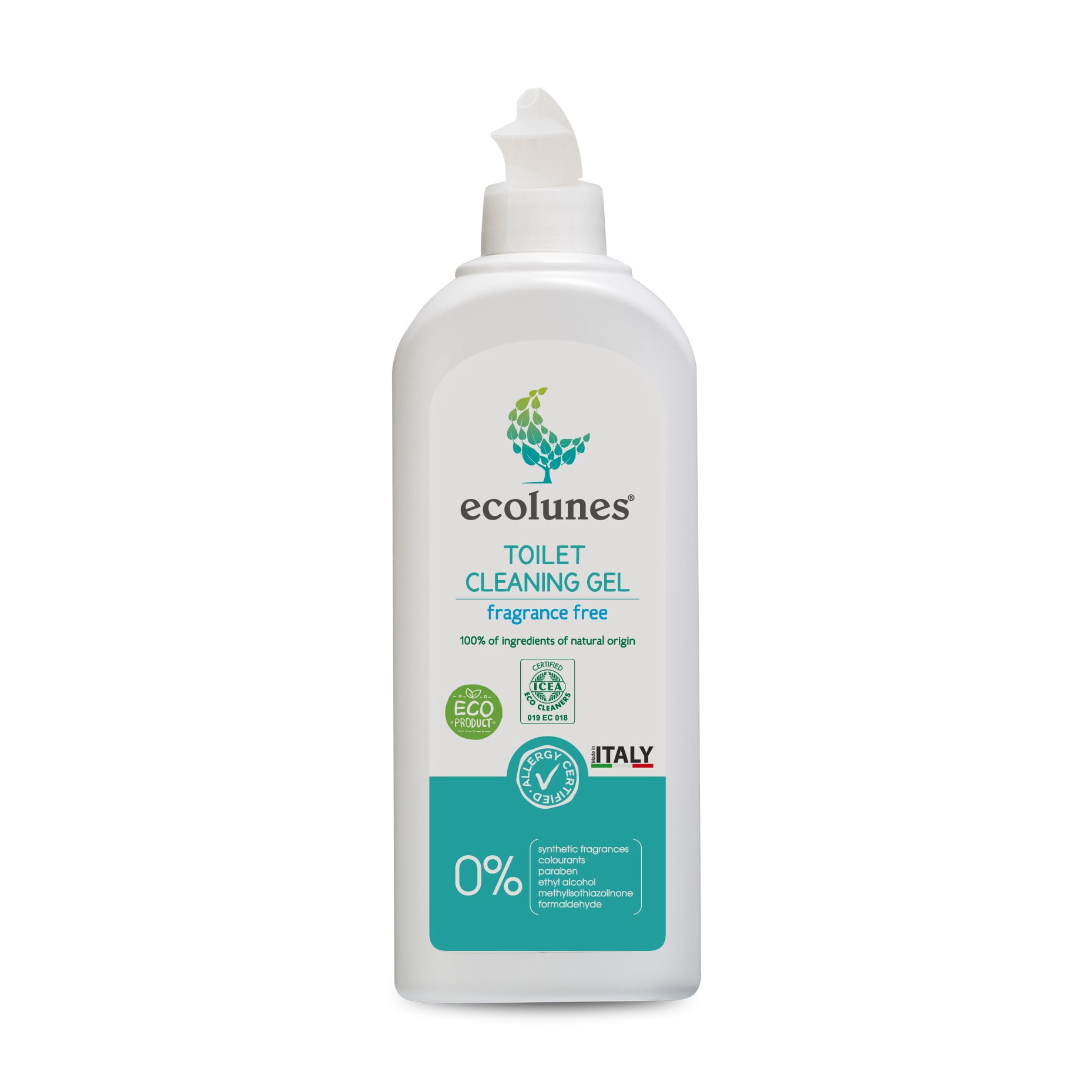 Органічний гель для очищення туалету Ecolunes, 500 мл