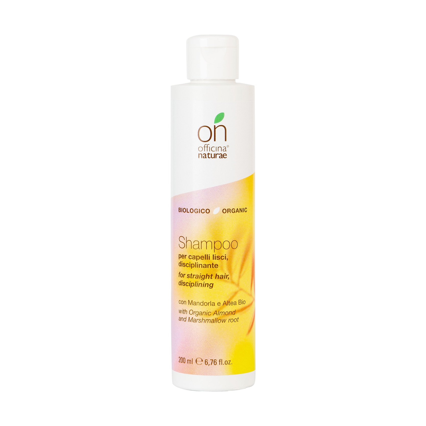 Органічний розгладжувальний шампунь Officina Naturae Shampoo For Straight Hair Disciplining для прямого волосся, 200 мл