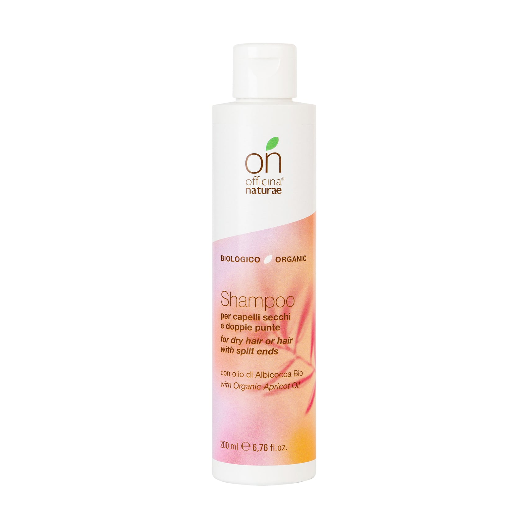 Органічний шампунь Officina Naturae Shampoo For Dry Hair Or Hair With Split Ends для сухого волосся та посічених кінчиків, 200 мл