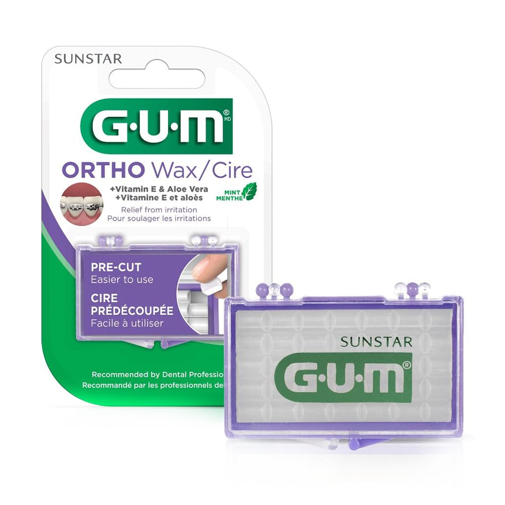 Ортодонтичний віск для брекетів GUM Sunstar Ortho Wax Ментол, 1 шт