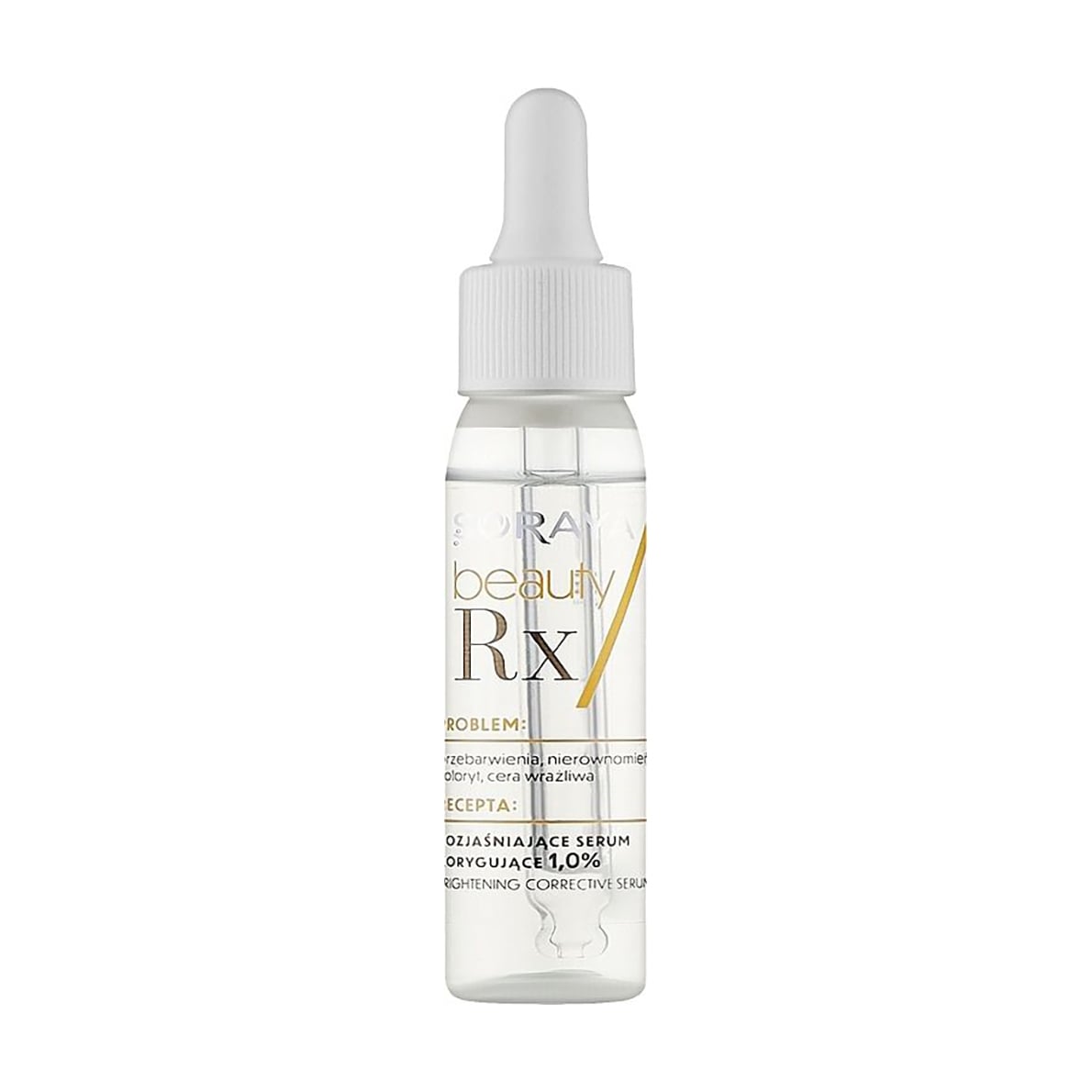 Освітлювальна коригувальна сироватка для обличчя Soraya Beauty Rx Brightening Corrective Serum 1.0%, 30 мл
