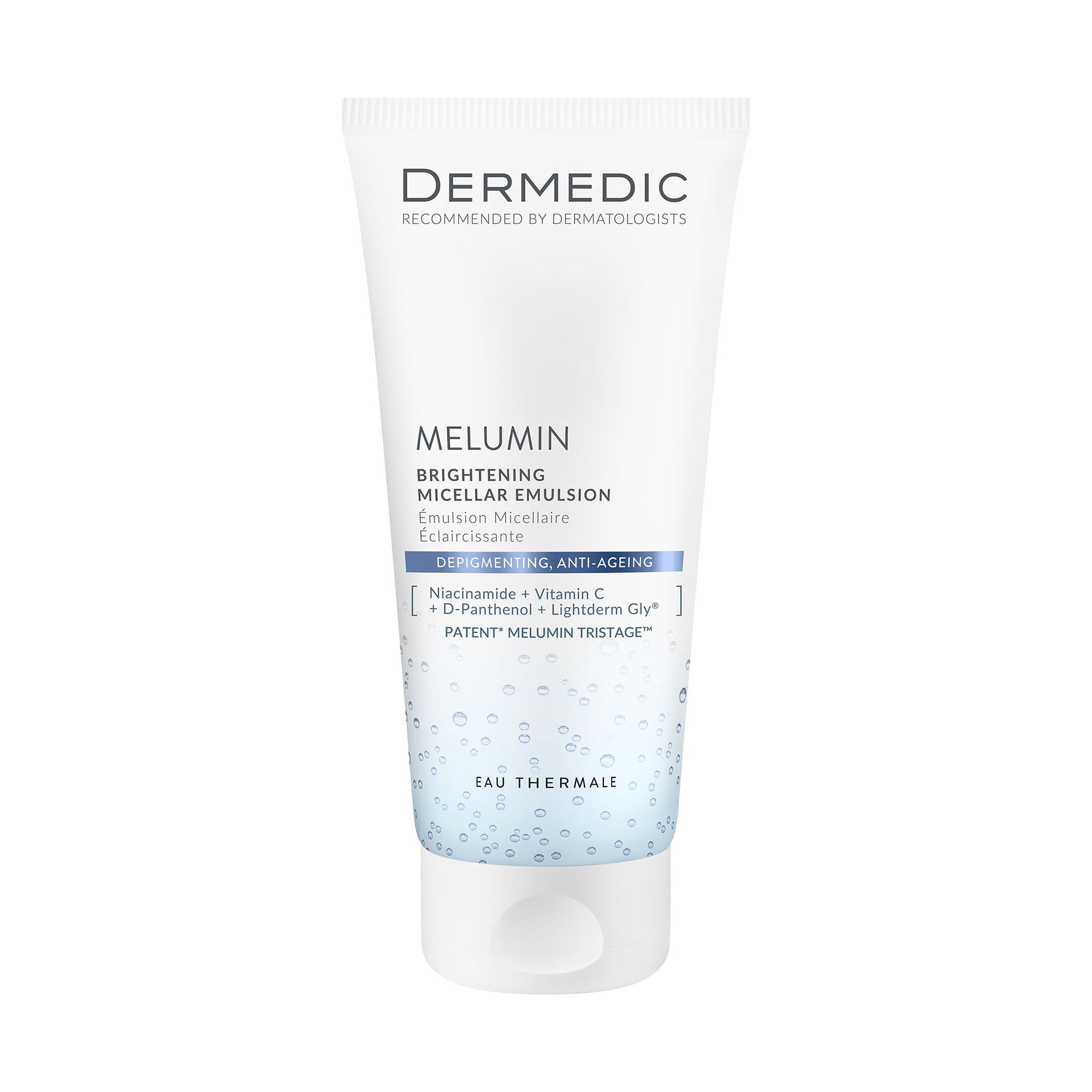 Освітлювальна міцелярна емульсія для обличчя Dermedic Melumin Anti-Ageing Brightening Micellar Emulsion, 200 мл