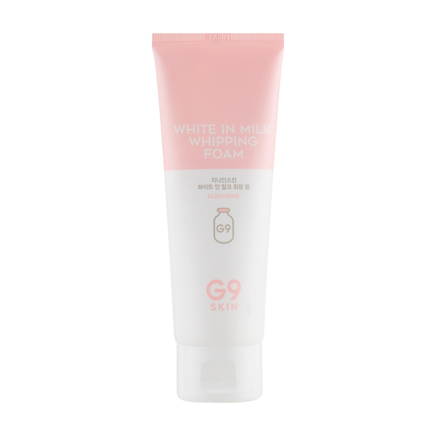 Освітлювальна пінка для вмивання G9Skin White In Milk Whipping Foam, 120 мл