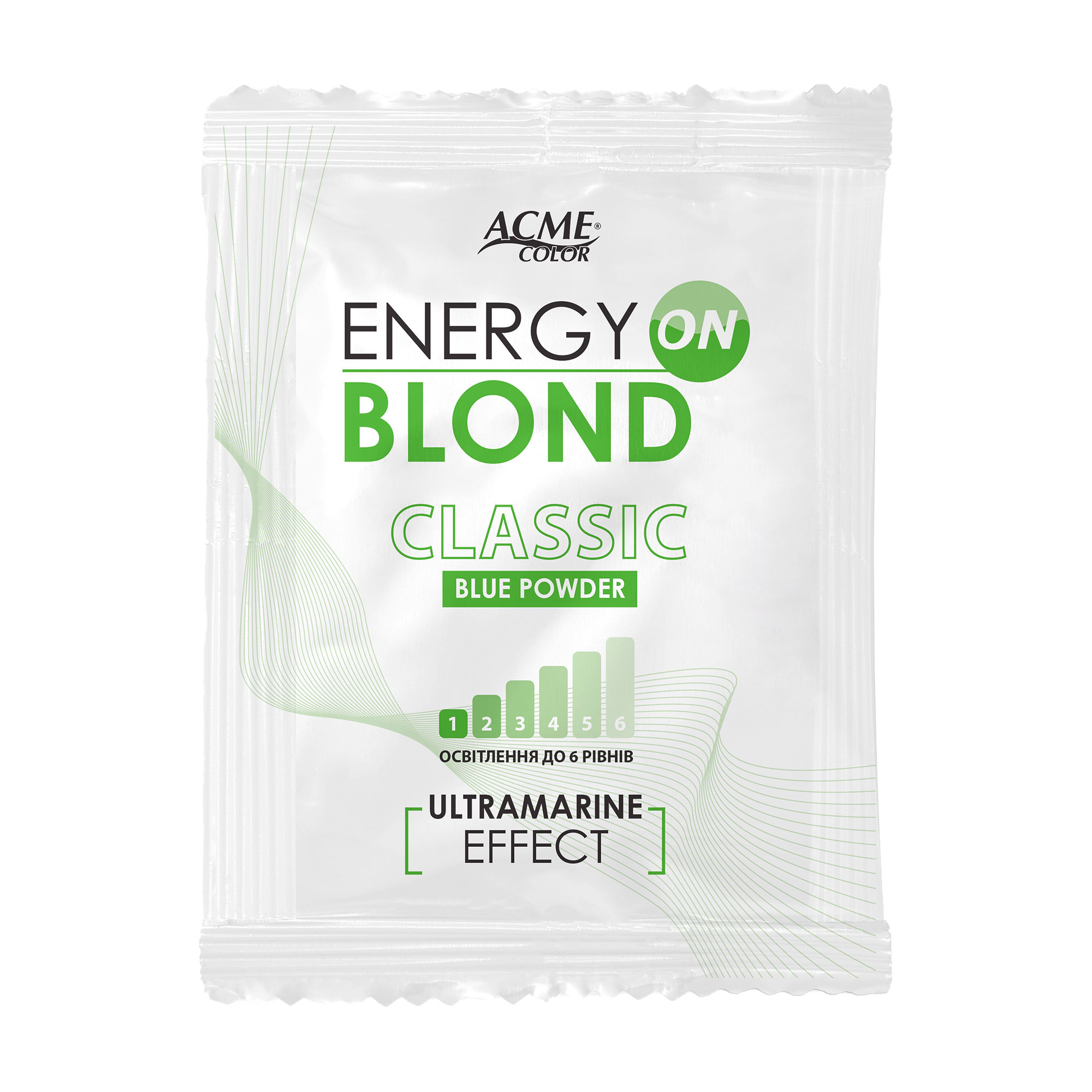 Освітлювальна пудра для волосся Acme Color Energy Blond Classic, 25 г
