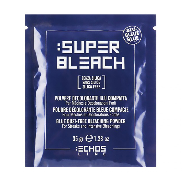 Освітлювальна пудра Echosline Super Bleach синя, без силіконів, 35 г