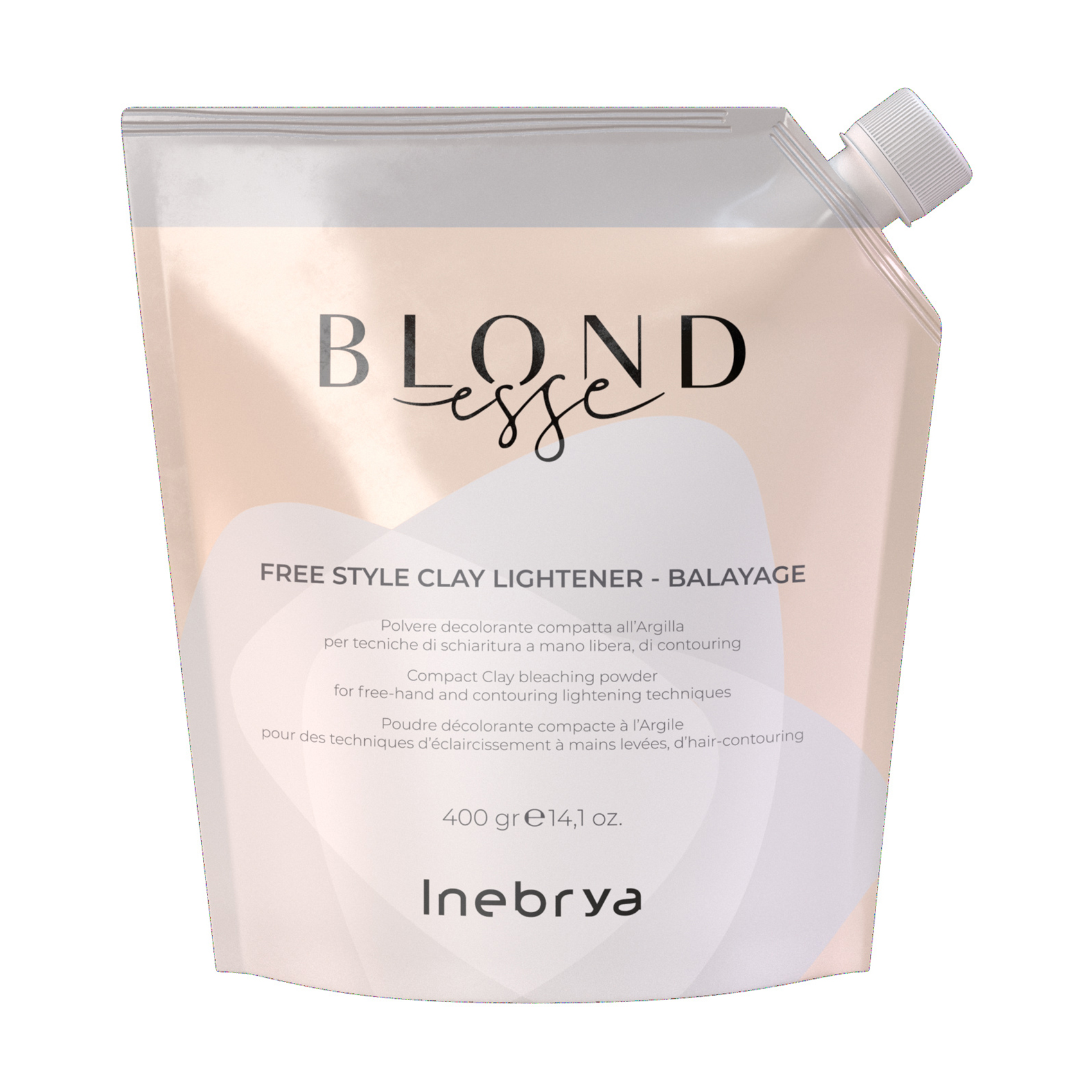 Освітлювальна пудра Inebrya Blondesse Free Style Clay Lightener Balayage, 400 г