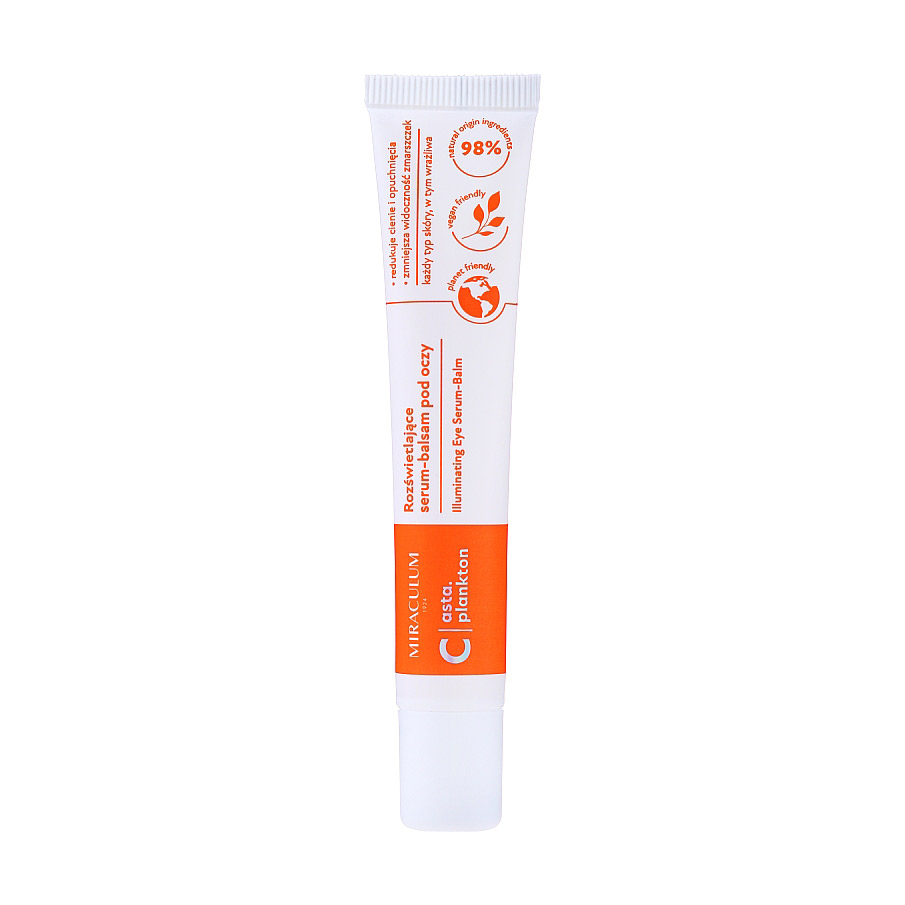 Освітлювальна сироватка-бальзам для шкіри навколо очей Miraculum Asta.Plankton C Illuminating Eye Serum-Balm, 20 мл