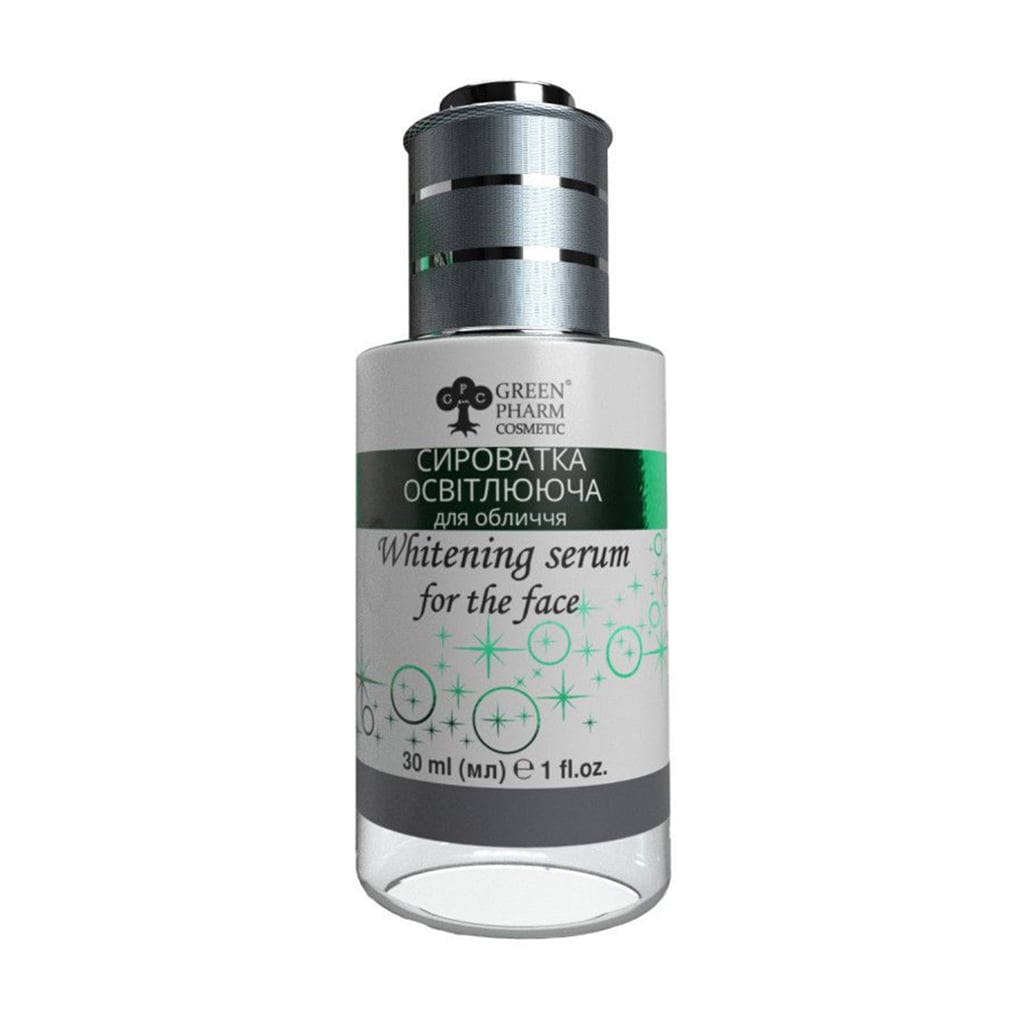 Освітлювальна сироватка для обличчя Green Pharm Cosmetic Brightening Serum For The Face pH 5.5, 30 мл