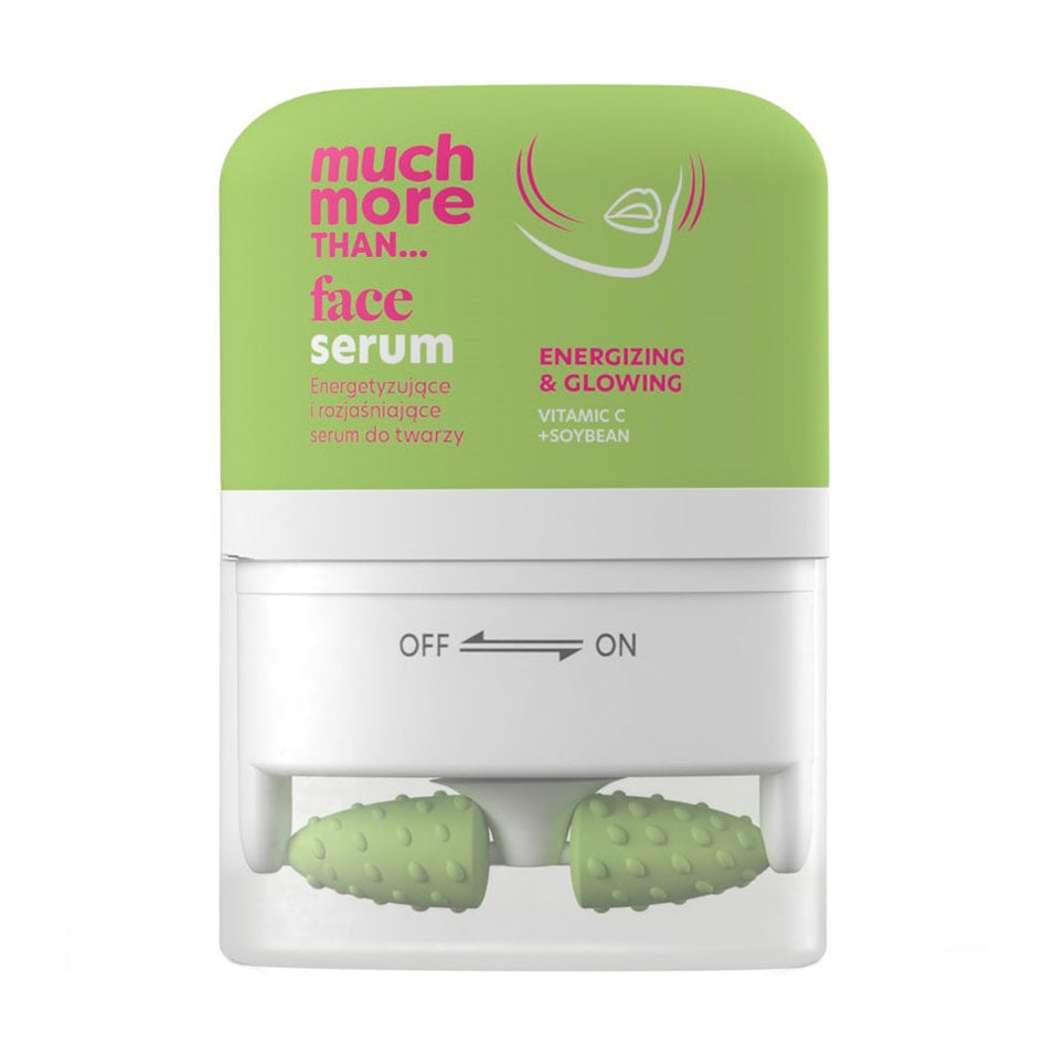 Освітлювальна сироватка для обличчя HiSkin Much More Than Face Serum з масажером, 40 мл