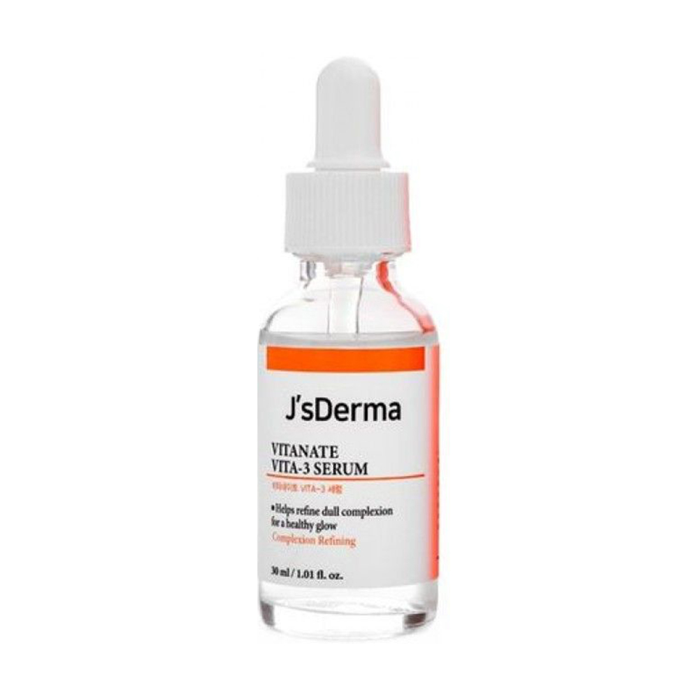 Освітлювальна сироватка для обличчя J'sDerma Vitanate Vita-3 Serum з ніацинамідом, 30 мл