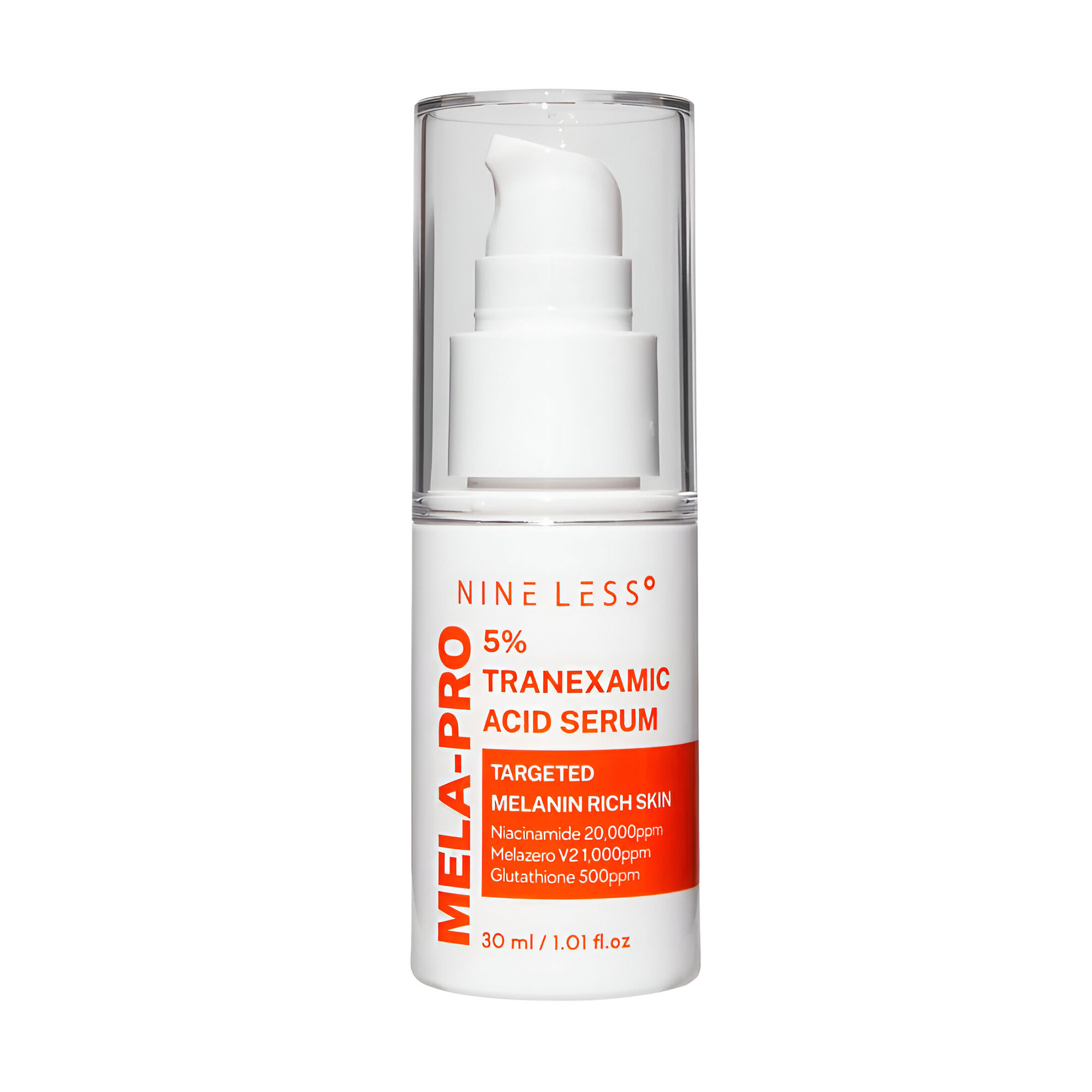Освітлювальна сироватка для обличчя NINE LESS Mela-Pro 5% Tranexamic Acid Serum, 30 мл