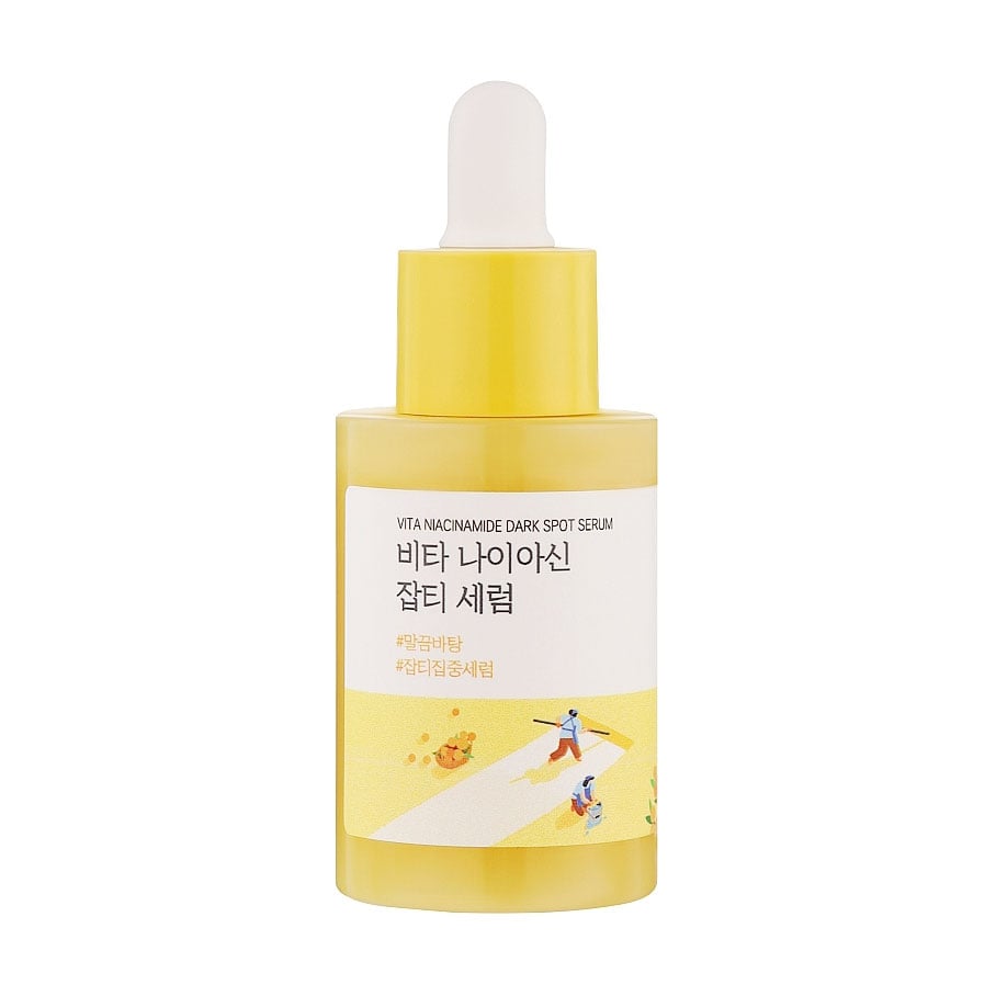 Освітлювальна сироватка для обличчя Round Lab Vita Niacinamide Dark Spot Serum з вітаміном C та ніацинамідом, 30 мл