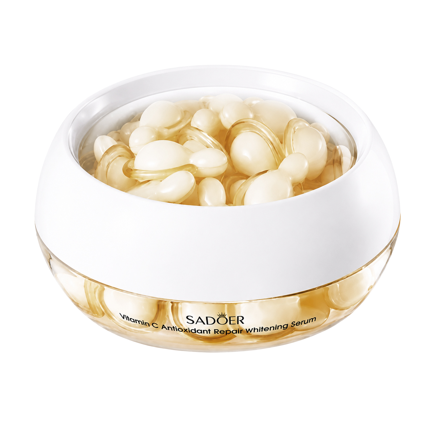 Освітлювальна сироватка для обличчя Sadoer Vitamin С Antioxidant Repair Whitening Serum з вітаміном С, 30 капсул