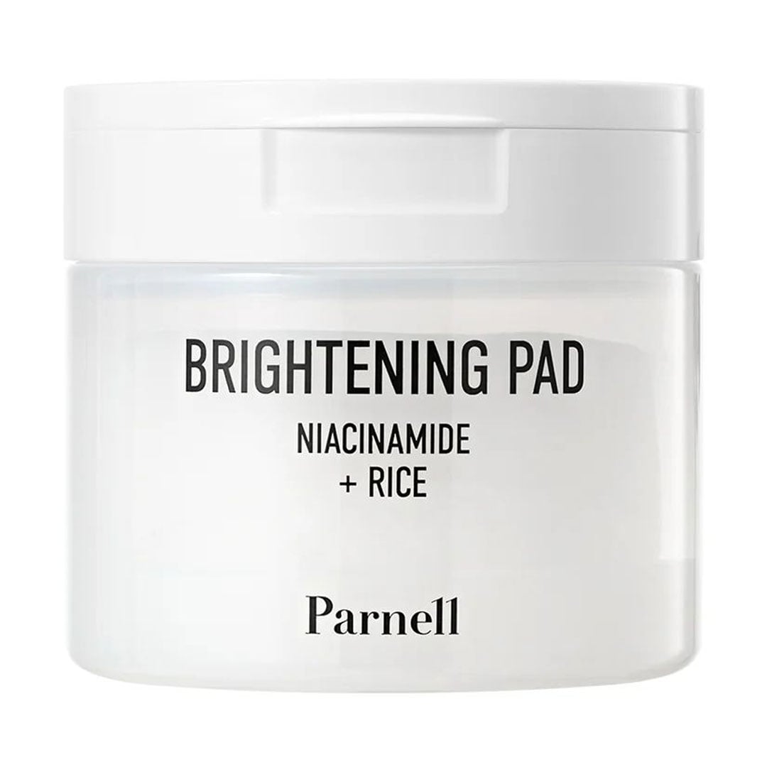Освітлювальні пади для обличчя Parnell Niacinamide + Rice Brightening Pad, 160 г, 80 шт