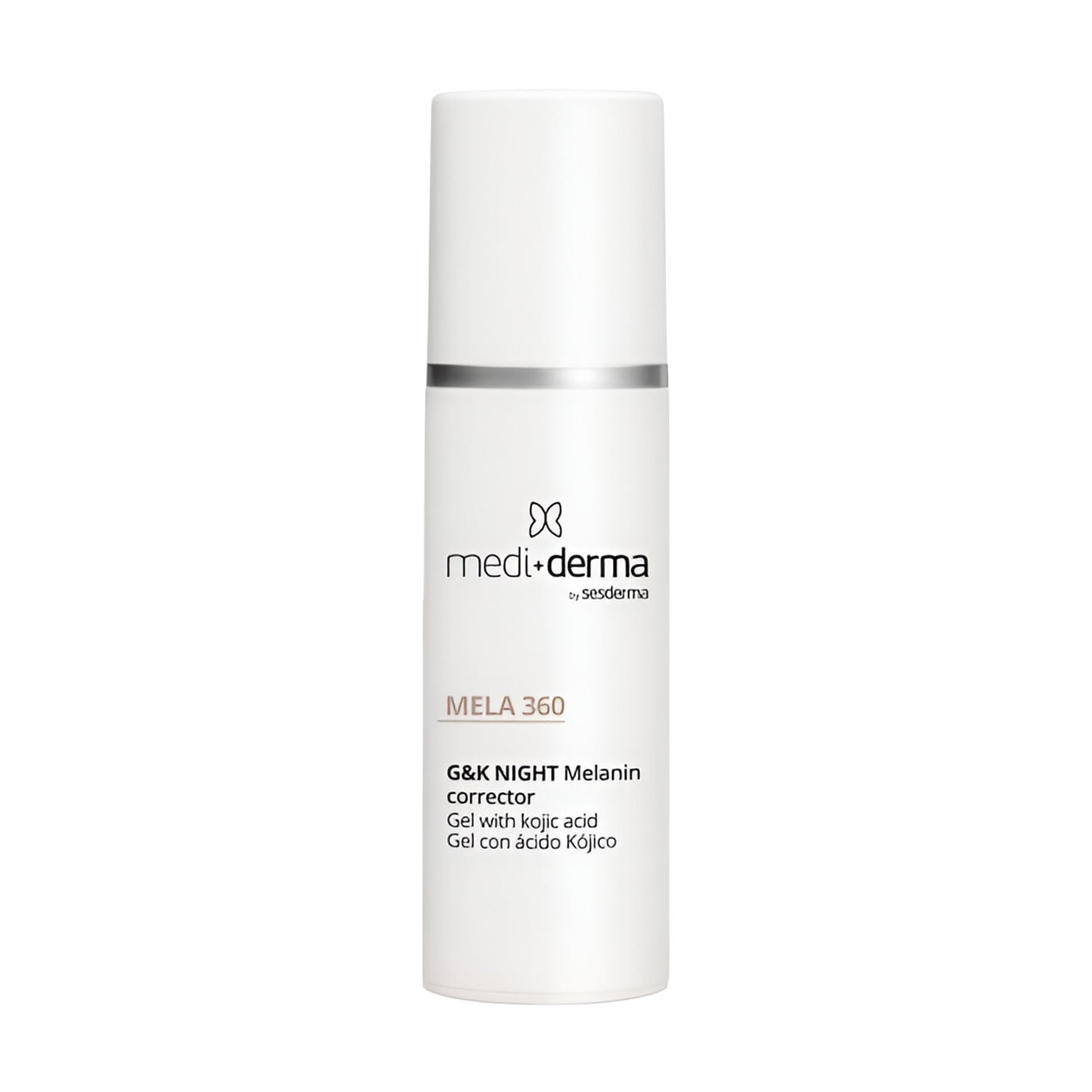 Освітлювальний гель для обличчя Mediderma Mela 360 G&amp;K Night Melanin Corrector Gel, 30 мл