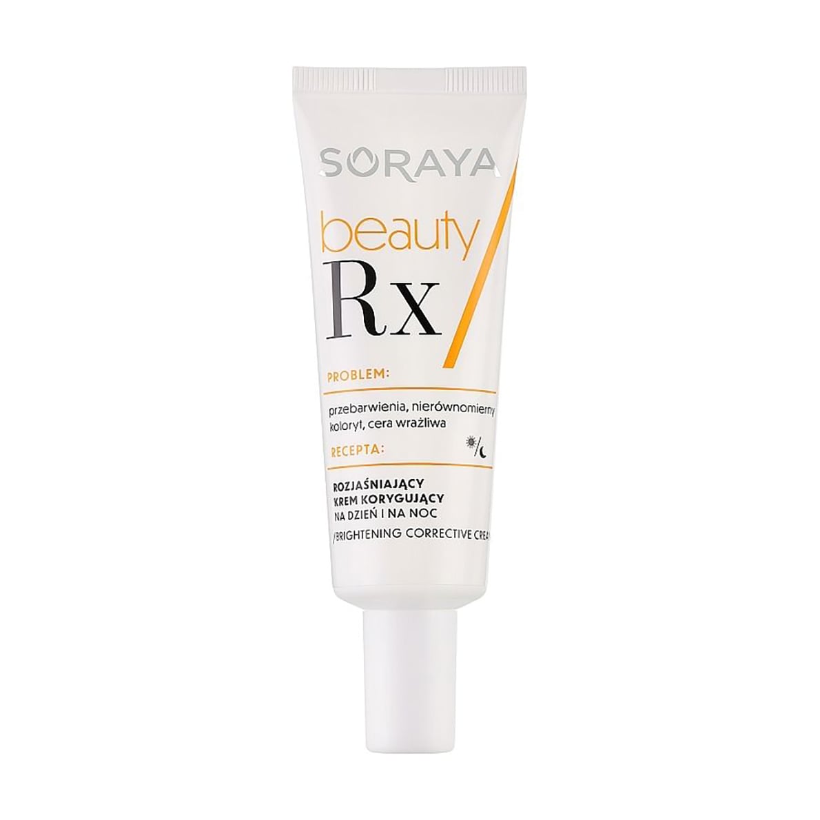 Освітлювальний коригувальний крем для обличчя Soraya Beauty Rx Brightening Corrective Cream, 50 мл