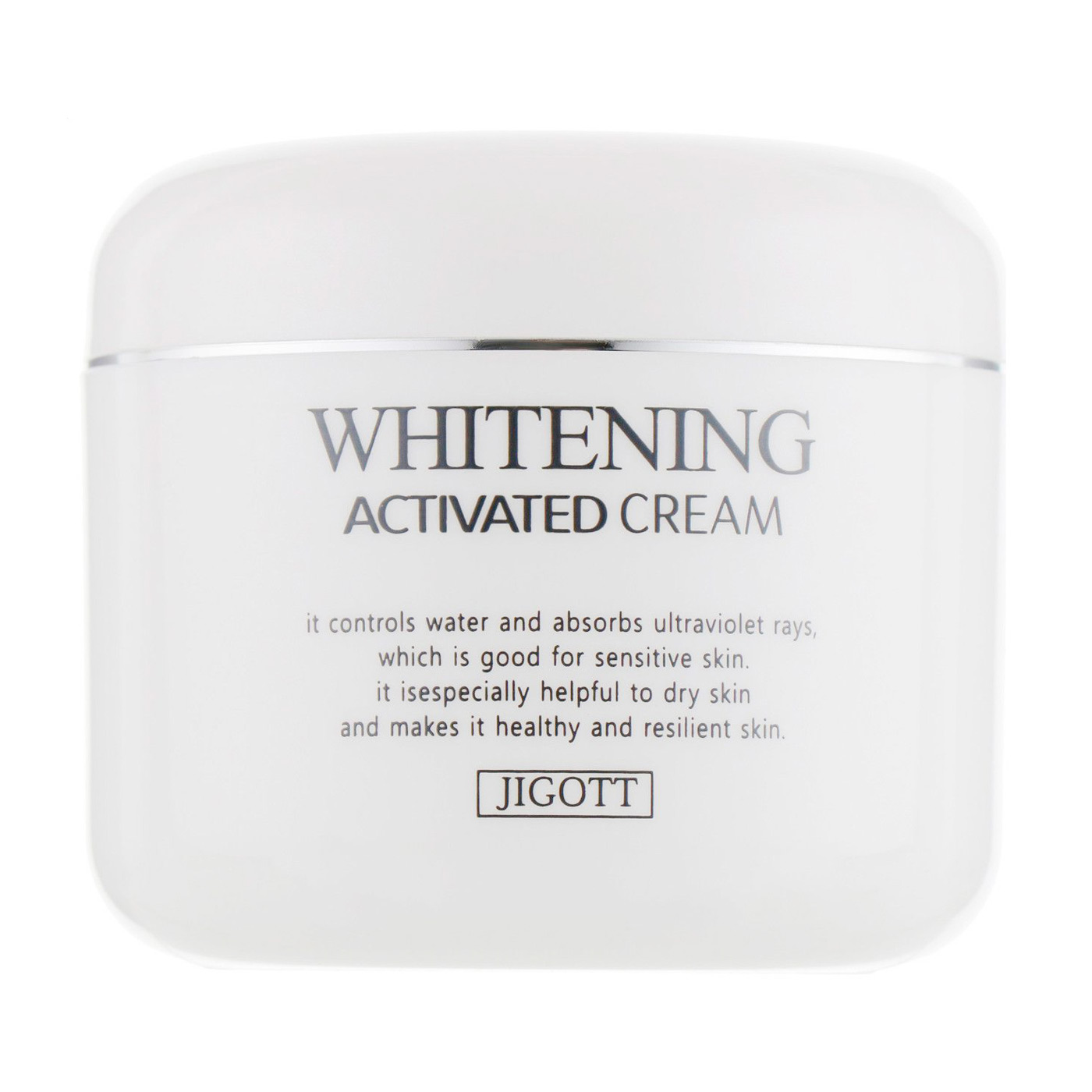 Освітлювальний крем для обличчя Jigott Whitening Activated Cream, 100 мл