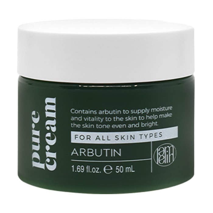 Освітлювальний крем для обличчя Lamelin Arbutin Pure Cream з арбутином, 50 мл
