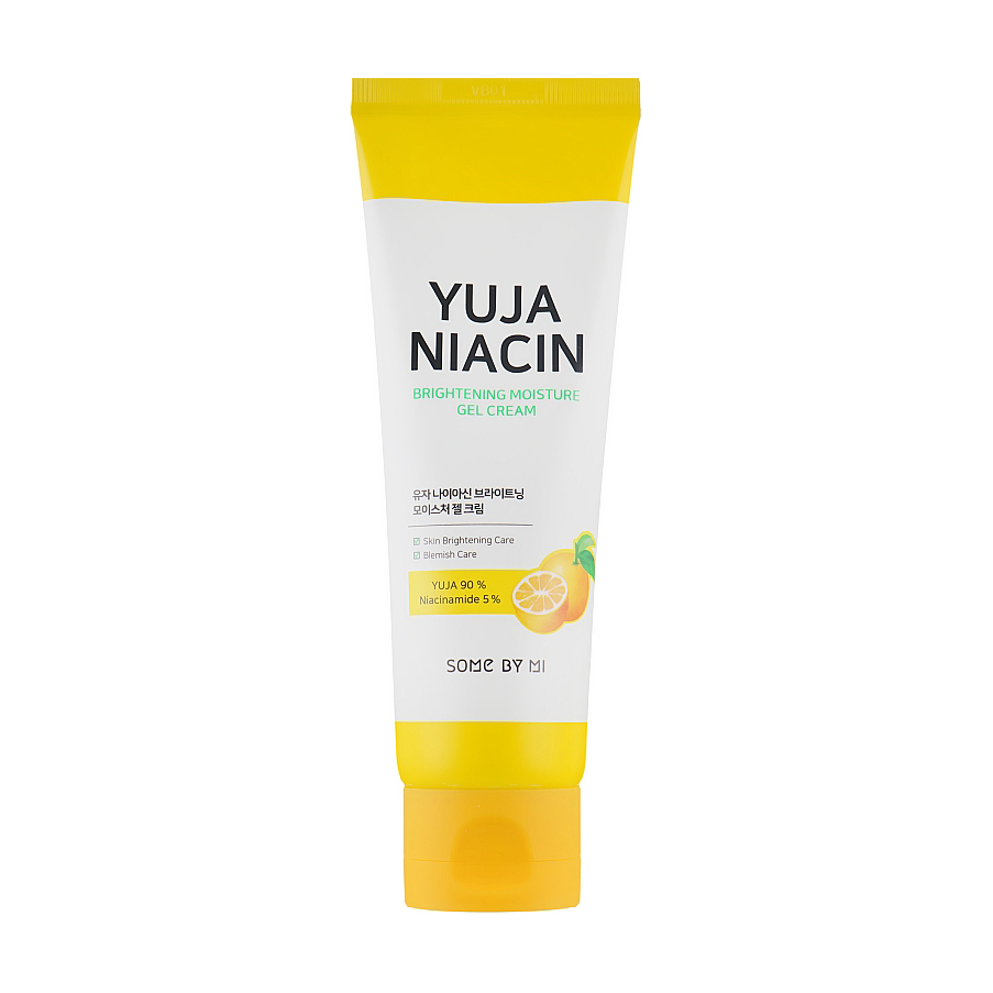 Освітлювальний крем-гель для обличчя Some By Mi Yuja Niacin Brightening Moisture Gel Cream з юдзу, для жирної та комбінованої шкіри, 100 мл