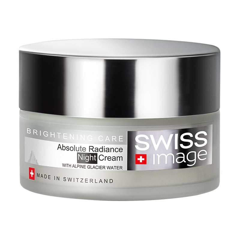 Освітлювальний нічний крем для обличчя Swiss Image SPF 17 вирівнюючий тон шкіри, 50 мл