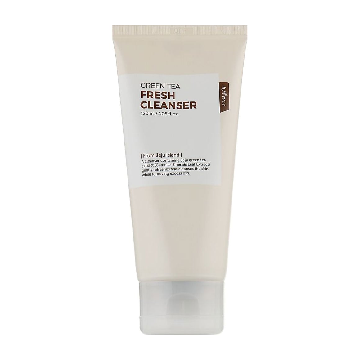 Освіжальна пінка для вмивання IsNtree Green Tea Fresh Cleanser на основі зеленого чаю, 120 мл