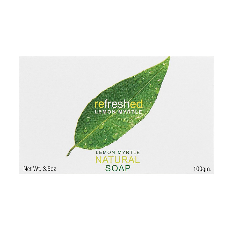 Освіжальне натуральне мило Tea Tree Therapy Refreshed Lemon Myrtle на рослинній основі з олією лимонного мирта, 100 г