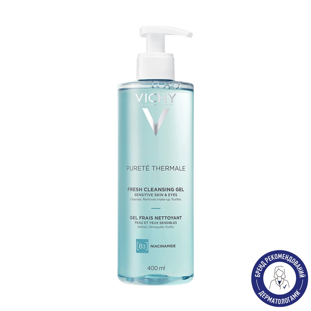 Освіжальний очищувальний гель Vichy Purete Thermale Fresh Cleansing Gel, 400 мл