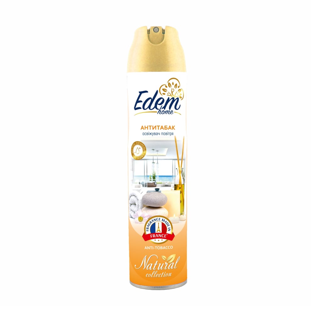 Освіжувач повітря Edem Home Natural Collection Антитютюн, 300 мл