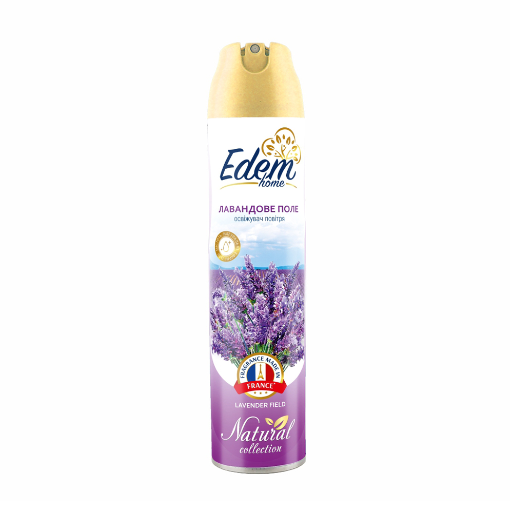 Освіжувач повітря Edem Home Natural Collection Лавандове поле, 300 мл