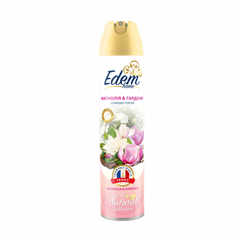 Освіжувач повітря Edem Home Natural Collection Магнолія та гарденія, 300 мл