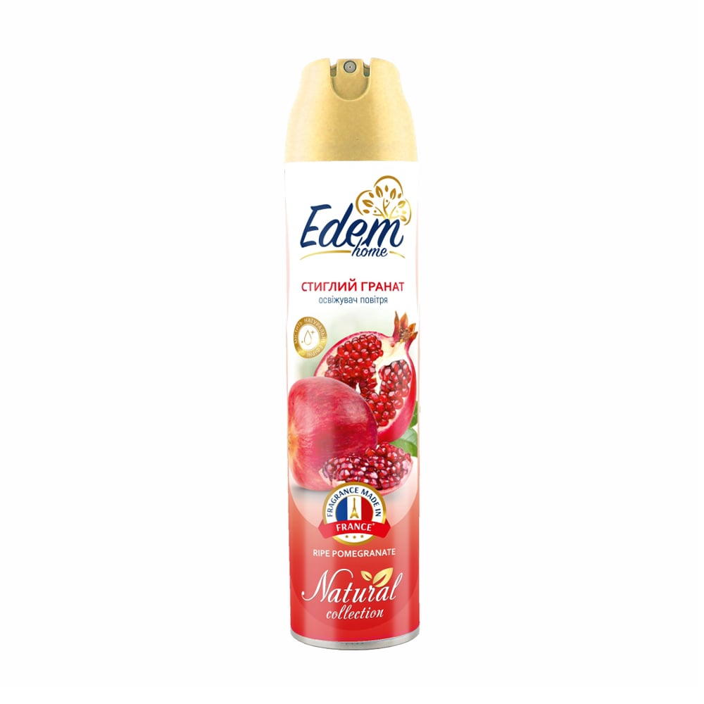 Освіжувач повітря Edem Home Natural Collection Стиглий гранат, 300 мл