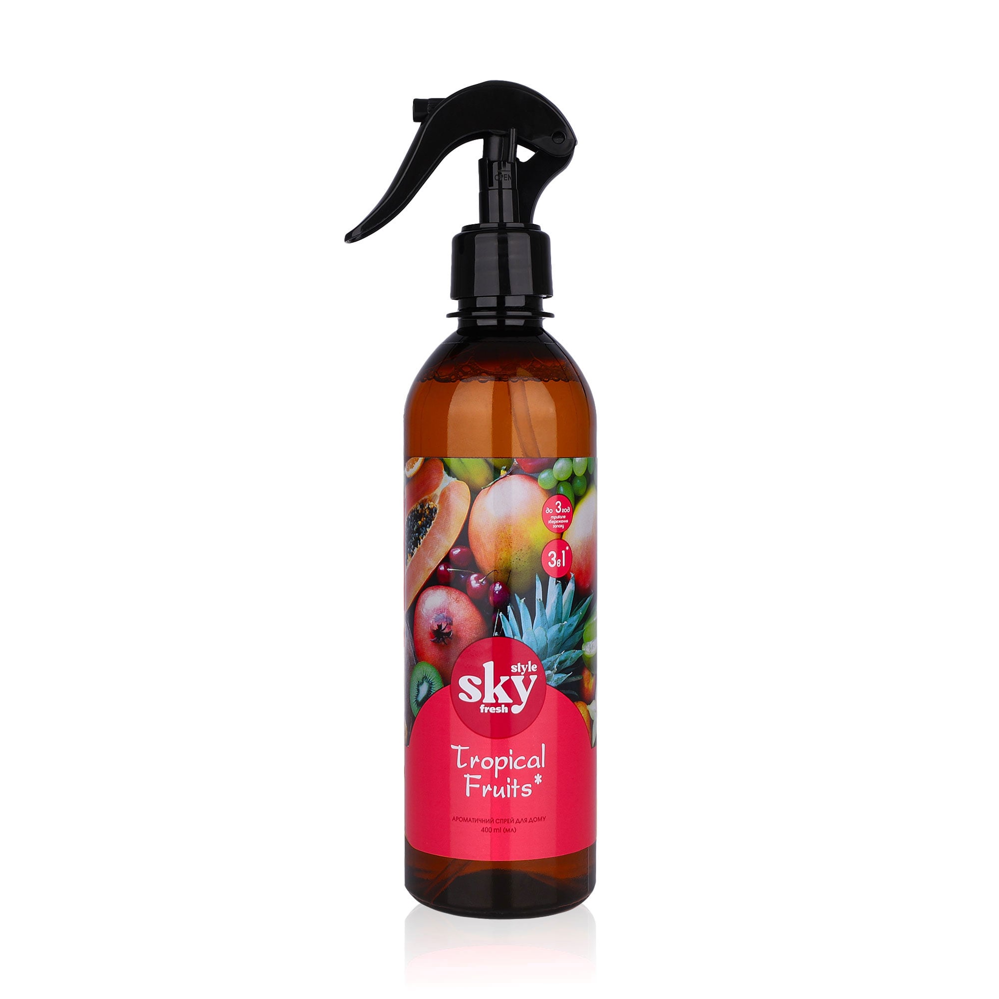 Освіжувач повітря Sky Style спрей Tropical Fruits, 400 мл