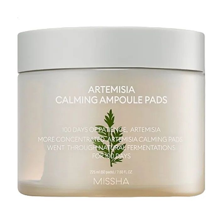 Пади для обличчя Missha Artemisia Calming Ampoule Pads, 50 шт