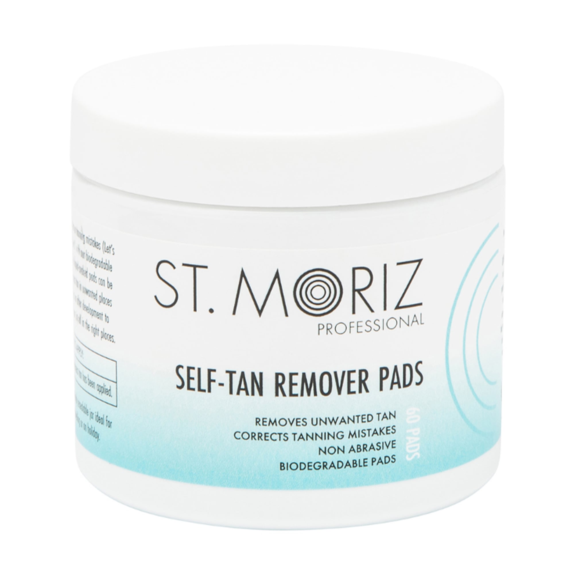 Пади для видалення автозасмаги St. Moriz Professional Self-Tan Remover Pads, 60 шт