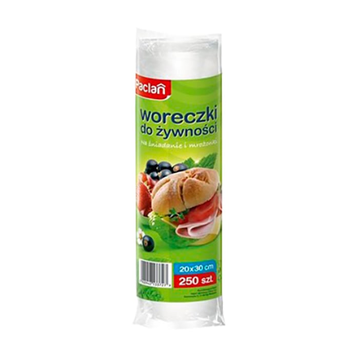 Пакети для бутербродів Paclan 20*30 см, 250 шт
