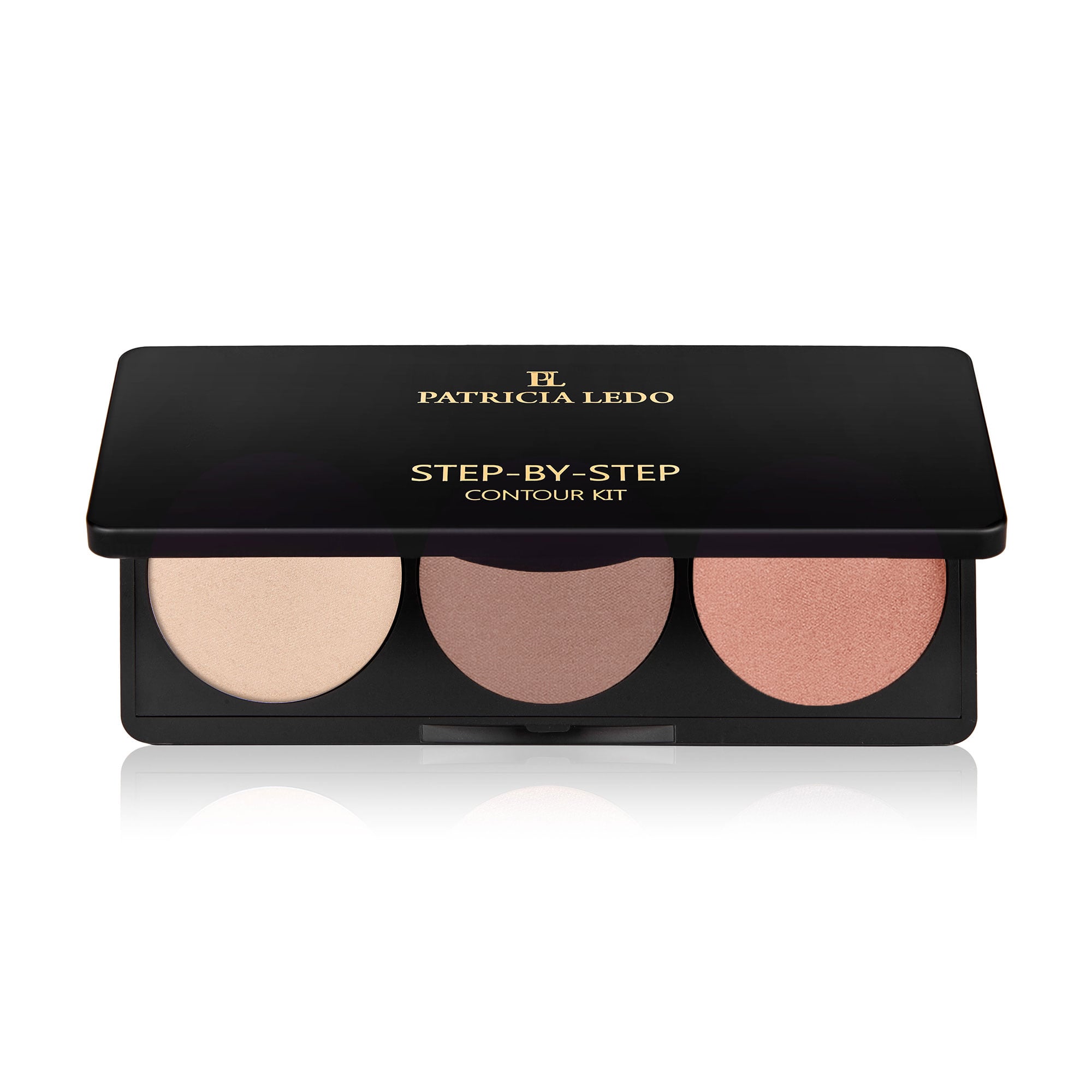 Палетка для контурування обличчя Patricia Ledo Step-by-Step Сontour Kit тон 04, 7.5 г