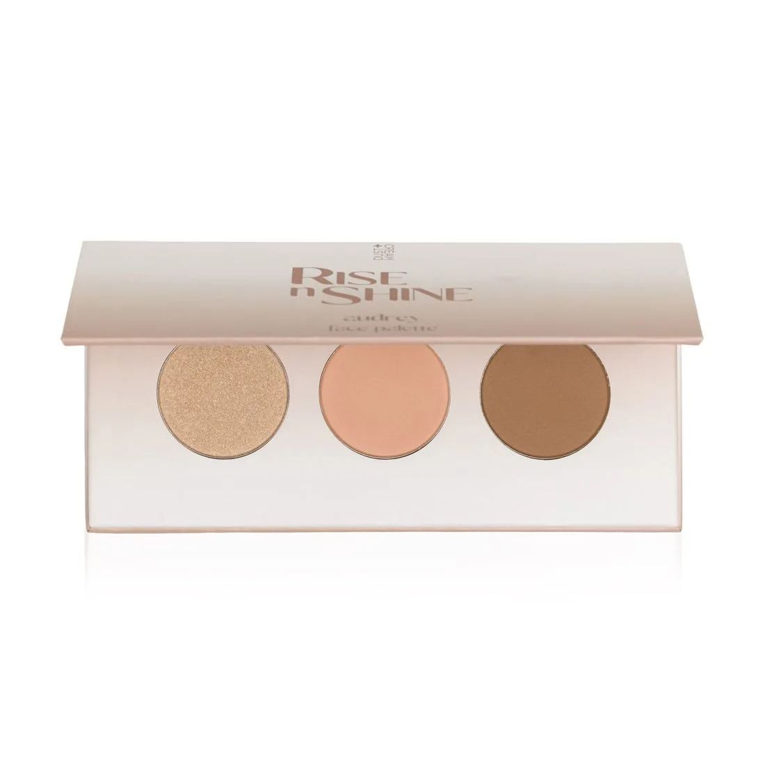 Палетка для макіяжу DUST+CREAM Rise N Shine Face Palette, Audrey, 9 г