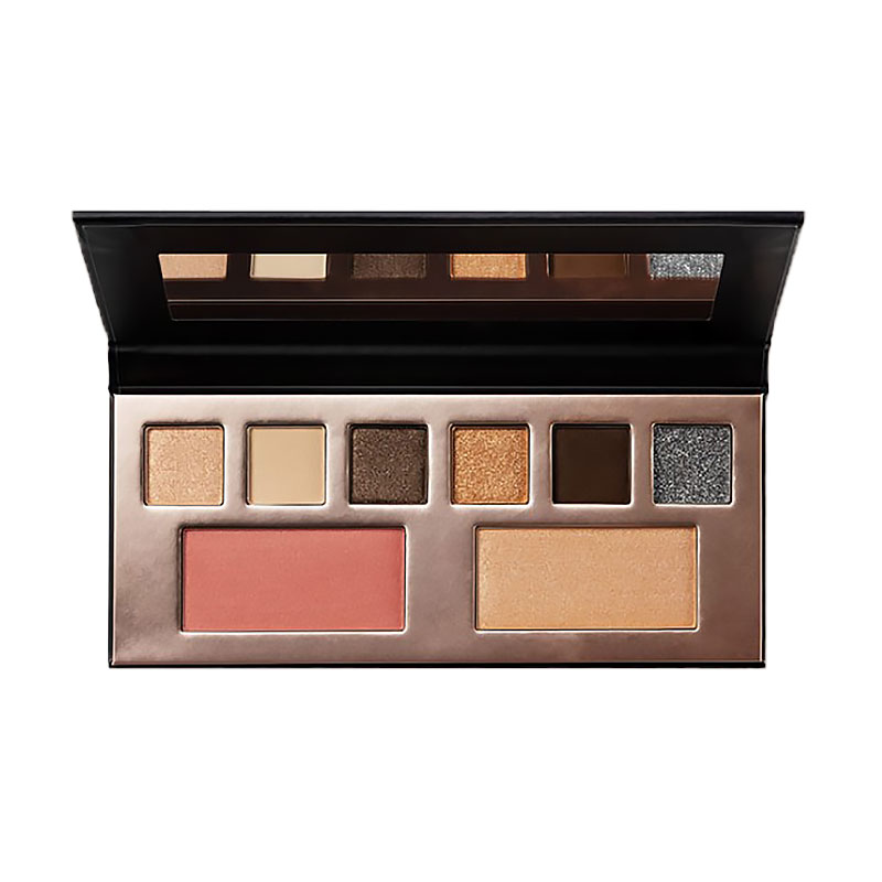 Палетка для очей та обличчя Ninelle Musa Eye and Face Make-Up Palette 601 Brown Nude, 7.9 г