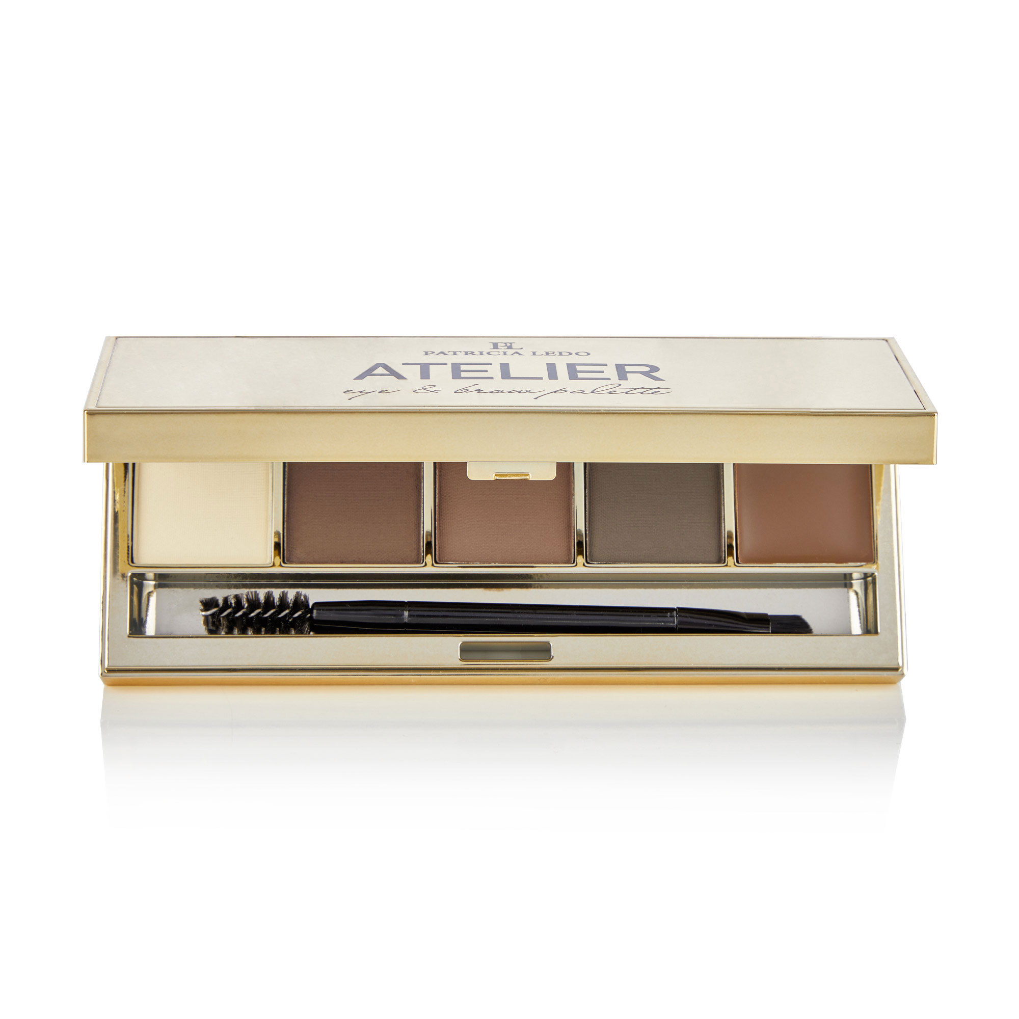 Палетка тіней для очей та брів Patricia Ledo Atelier Eye &amp; Brow Palette, 6.5 г