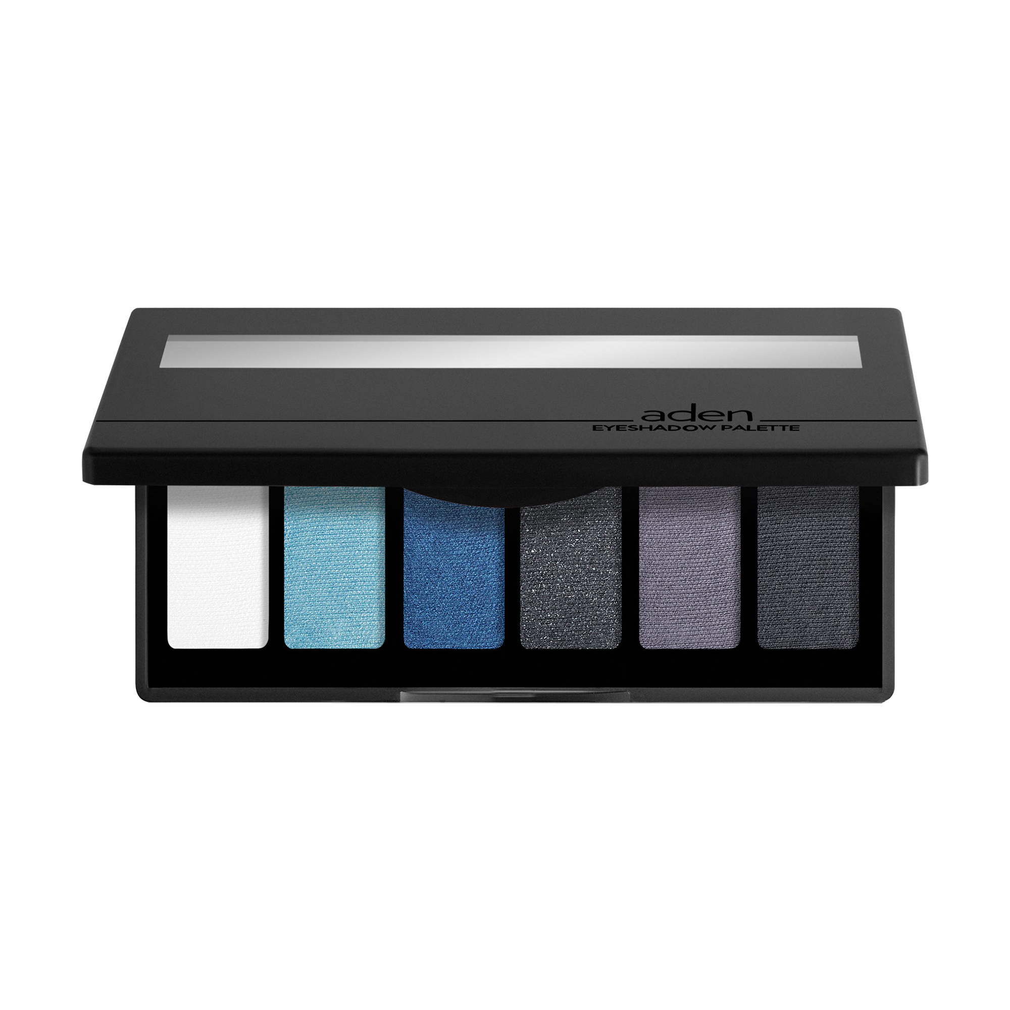 Палетка тіней для повік Aden Eyeshadow Palette 1 Black/Blue, 5 г