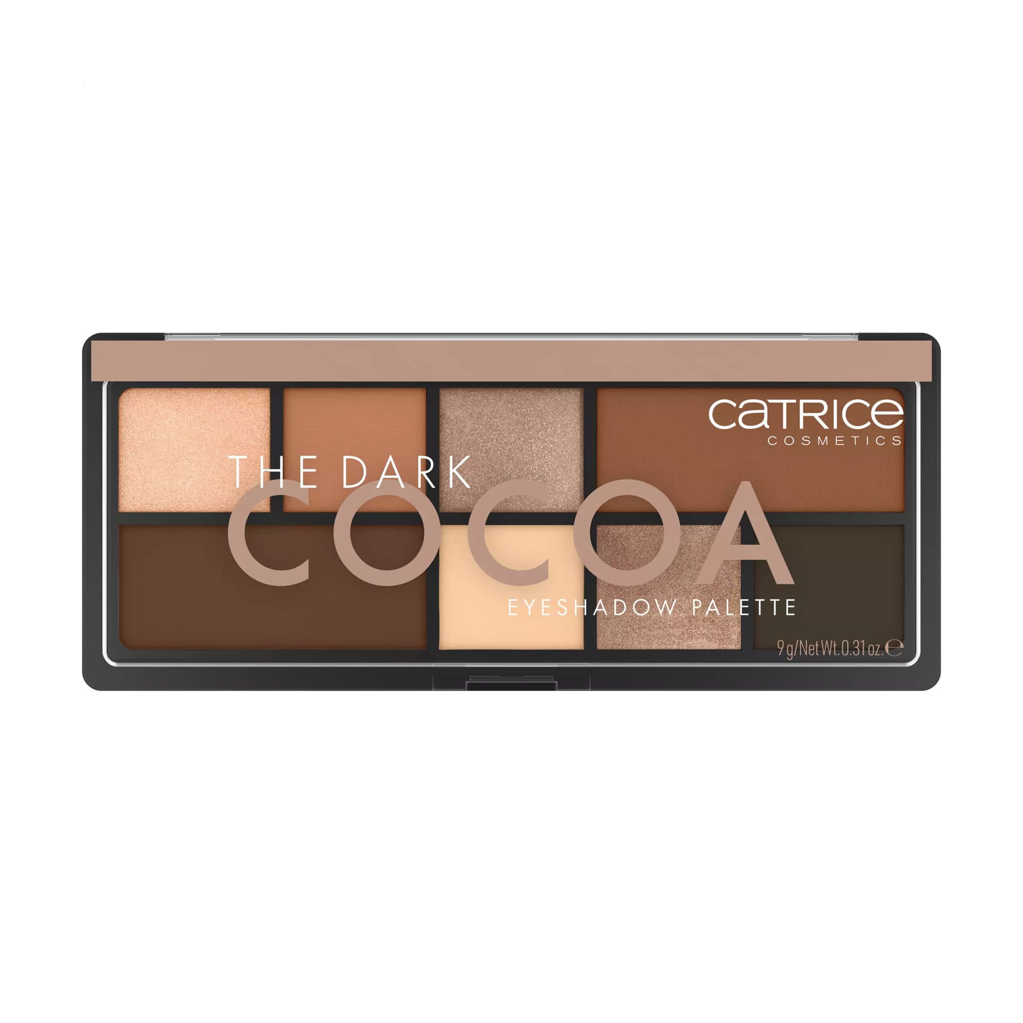 Палетка тіней для повік Catrice The Dark Cocoa Eyeshadow Palette, 9 г