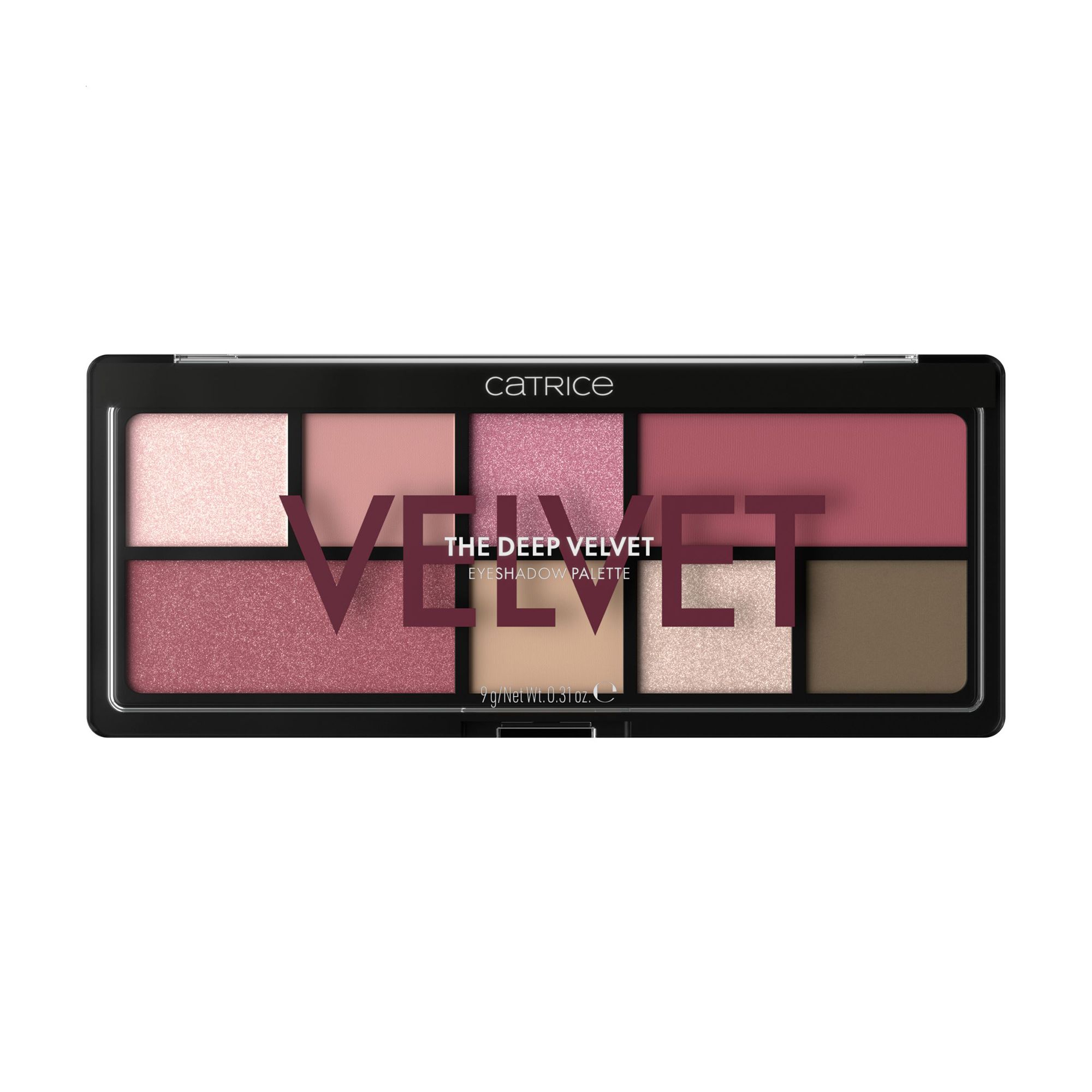Палетка тіней для повік Catrice The Deep Velvet Eyeshadow Palette, 9 г