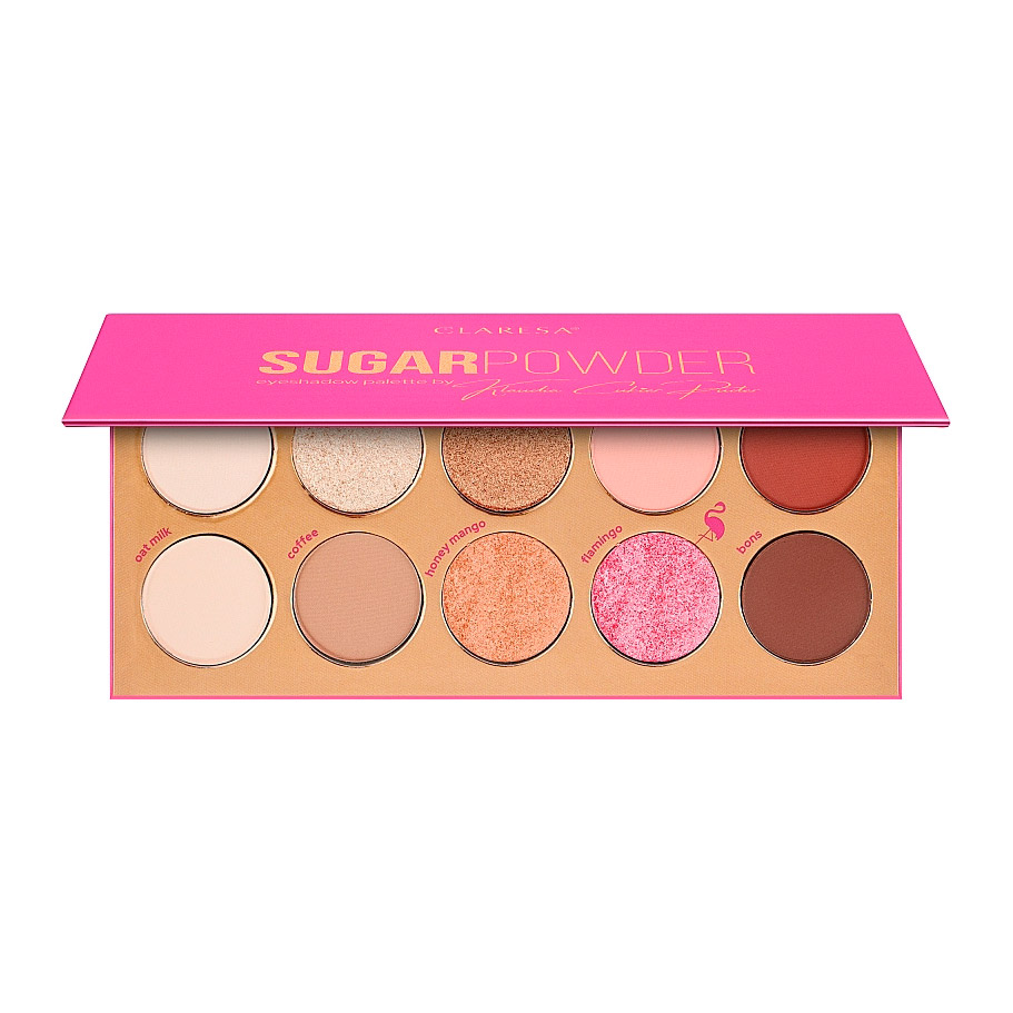 Палетка тіней для повік Claresa Eyeshadow Palette, Sugar Powder, 11.8 г