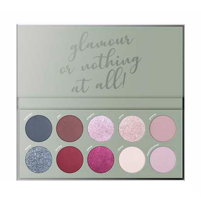 Палетка тіней для повік Claresa Up 2U Eyeshadow Palette, Silver Glam, 11.8 г