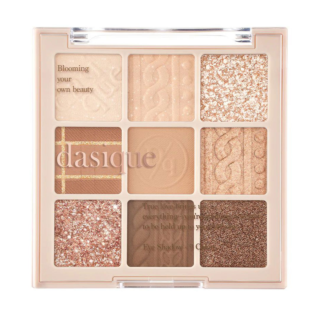 Палетка тіней для повік dasique Shadow Palette 15 Beige Knit, 7 г
