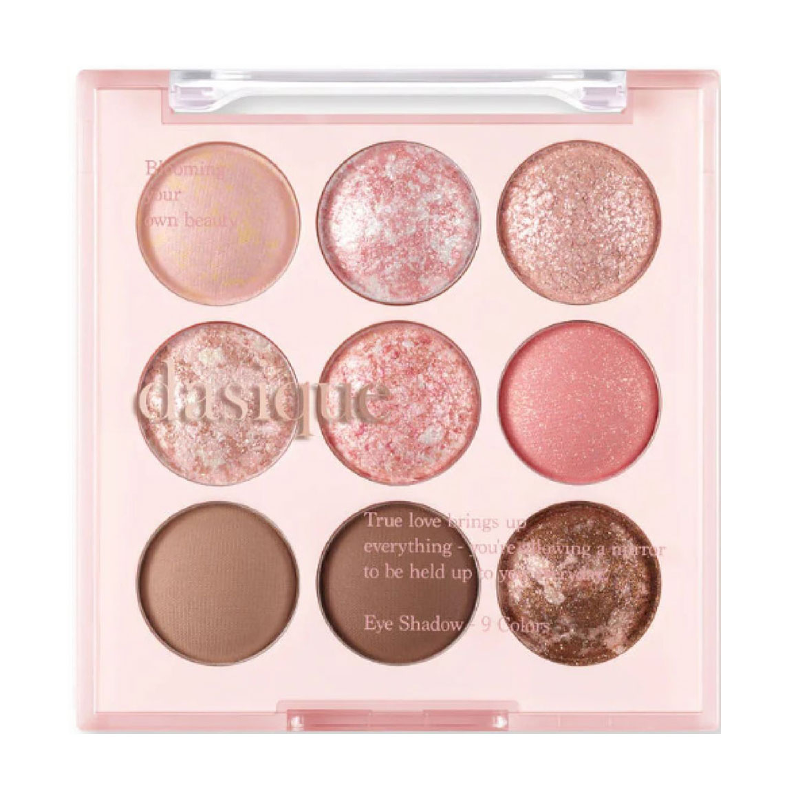 Палетка тіней для повік dasique Shadow Palette 19 Candy Berry, 7 г
