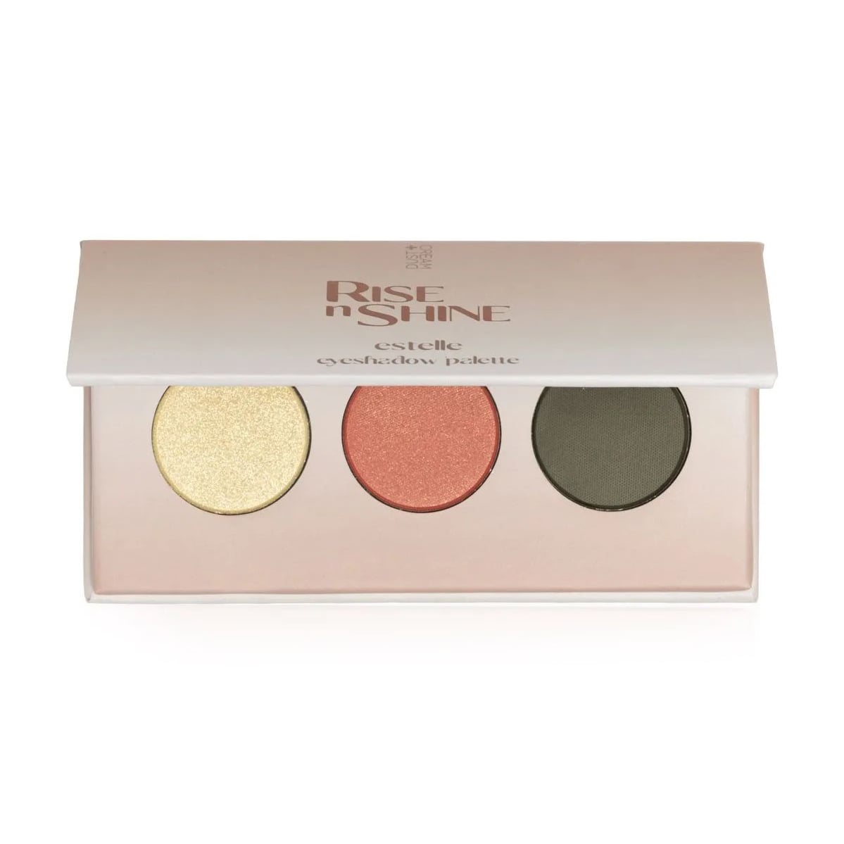 Палетка тіней для повік DUST+CREAM Rise N Shine Eyeshadow Palette, Estelle, 4.5 г