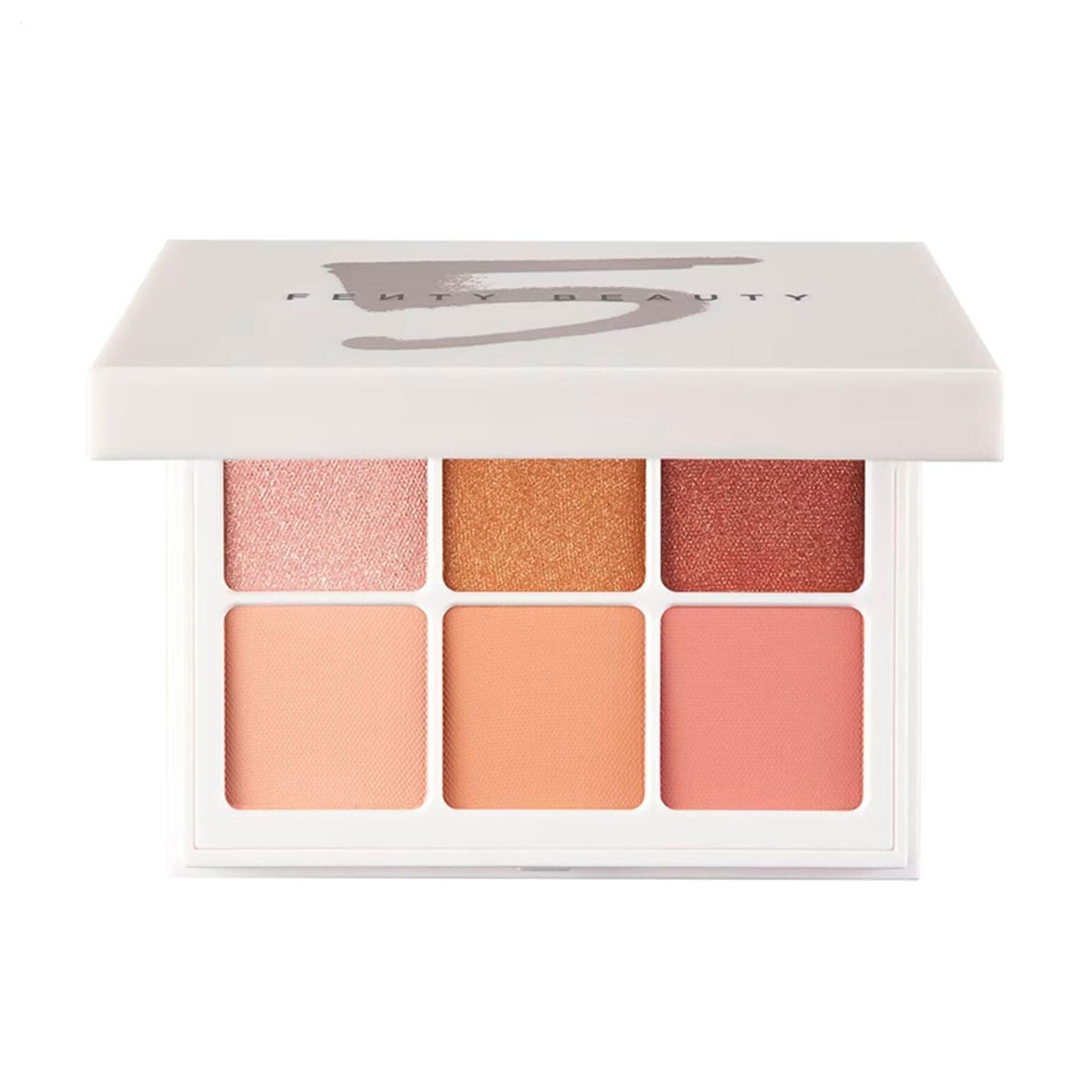 Палетка тіней для повік Fenty Beauty Snap Shadows Mix &amp; Match Eyeshadow Palette 5 Peach, 6 г